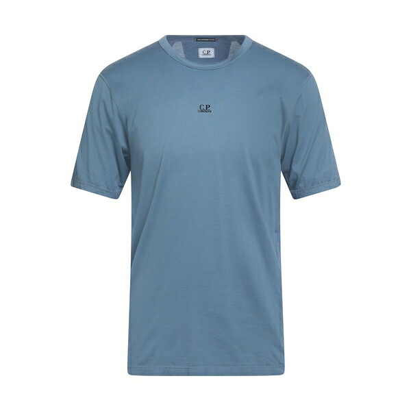 【送料無料】 シーピーカンパニー メンズ Tシャツ トップス T-shirts Blue｜asty
