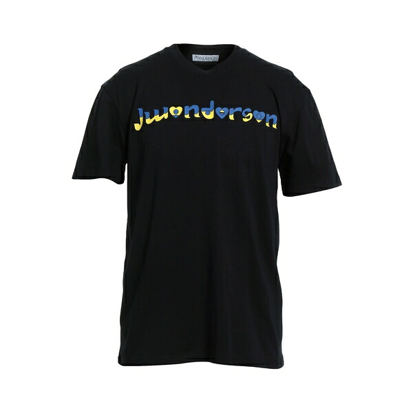 【送料無料】 J.W.アンダーソン メンズ Tシャツ トップス T-shirts Black