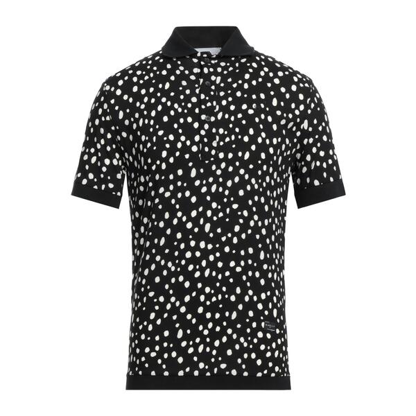 【送料無料】 ガレパリ メンズ Tシャツ トップス Polo shirts Black