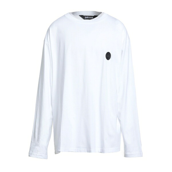 【送料無料】 ロベルトカヴァリ メンズ Tシャツ トップス T-shirts White