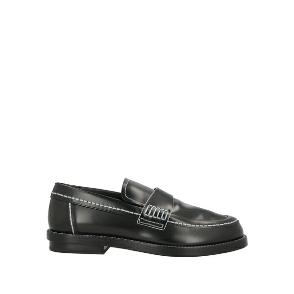 【送料無料】 マックイーン メンズ スリッポン・ローファー シューズ Loafers Black｜asty