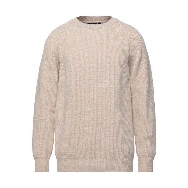 【貨物輸送無料】 御召しものメイン メンズ 編み物\u0026プルオーバー アウター Sweaters Beige