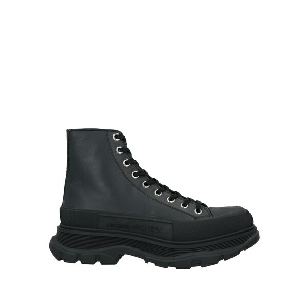 【貨物輸送無料】 マックイーン メンズ ブーツ シューズ Ankle boots Black