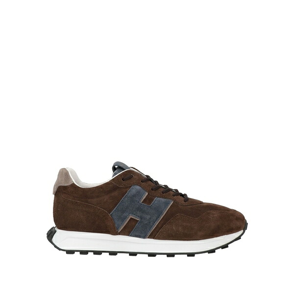 【送料無料】 ホーガン メンズ スニーカー シューズ Sneakers Brown