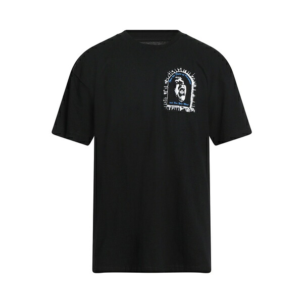 【送料無料】 オベイ メンズ Tシャツ トップス T-shirts Black｜asty