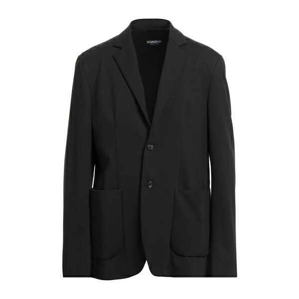 【送料無料】 ドンダップ メンズ ジャケット＆ブルゾン アウター Blazers Black 49,080円