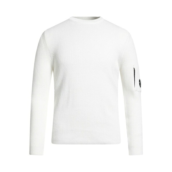 【送料無料】 シーピーカンパニー メンズ ニット&セーター アウター Sweaters White