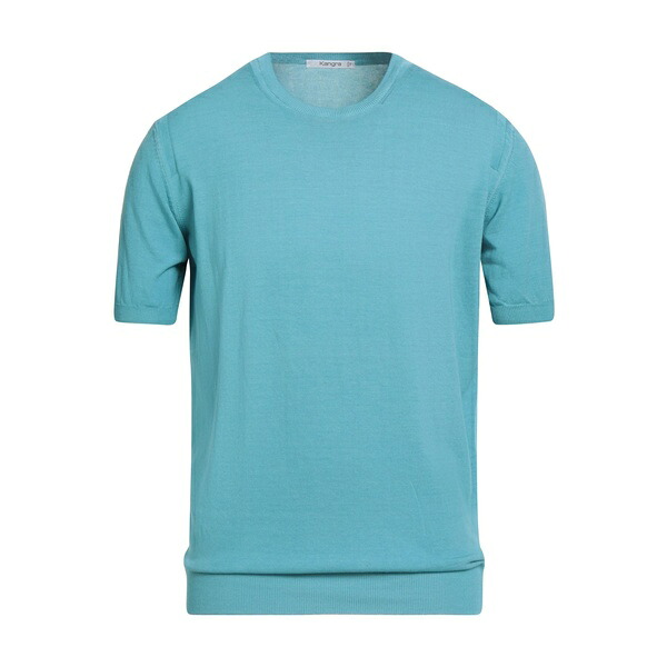 【送料無料】 カングラ メンズ ニット&セーター アウター Sweaters Azure