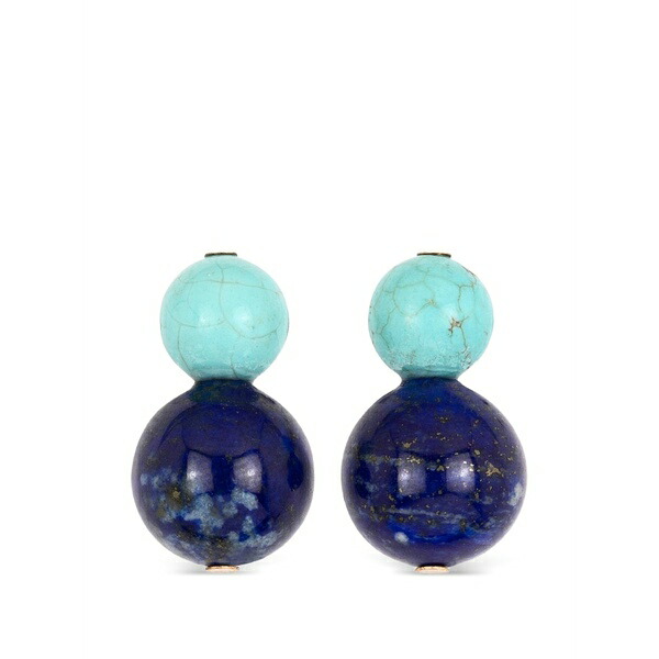 ジェニファーベア レディース ピアス＆イヤリング アクセサリー Cara lapis lazuli earrings Blue｜asty
