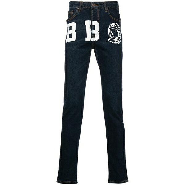 ビリオネアボーイズクラブ メンズ デニムパンツ ボトムス Dromeda slim-cut jeans Blue｜asty