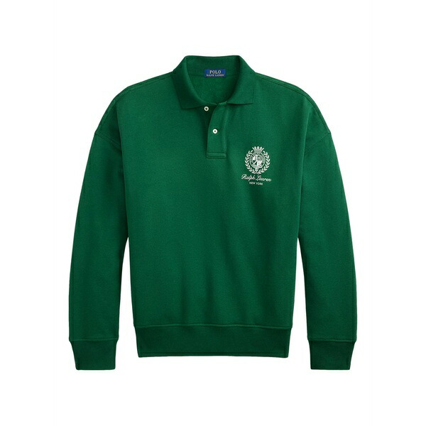 ラルフローレン メンズ パーカー・スウェットシャツ アウター Graphic-embroidery sweater Green｜asty 66,990円
