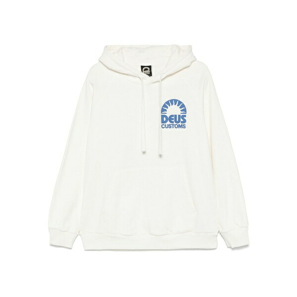 デウス エクス マキナ メンズ パーカー・スウェットシャツ アウター Melodies hoodie White|asty
