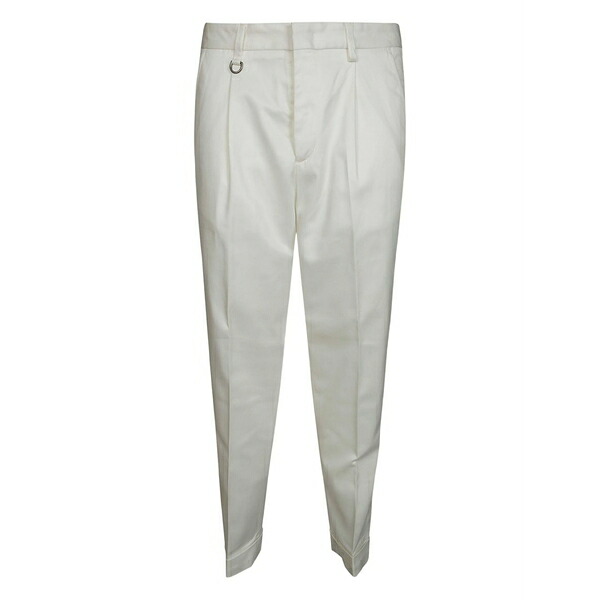 パウロペコラ メンズ カジュアルパンツ ボトムス Pleated trousers White｜asty