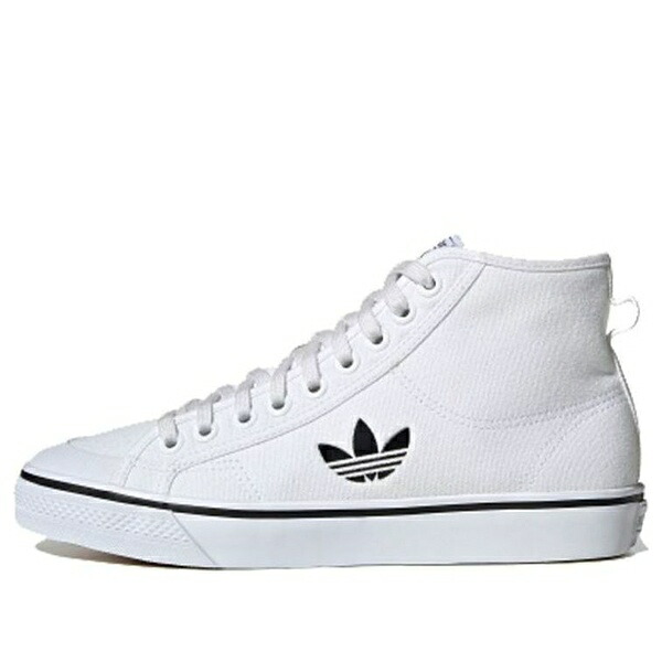 adidas アディダス メンズ スニーカー 【adidas Nizza Hi 'Cloud White' FW8351】 サイズ US_M_4.5｜asty