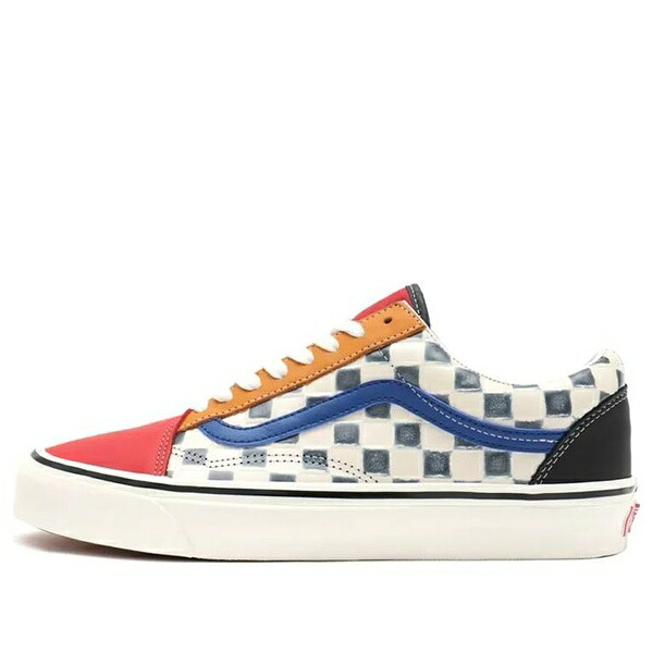 Vans バンズ メンズ スニーカー  【Vans Unisex Old Skool 36 Dx Low-Top Sneakers Purple/Red/White VN0A54F39XM】  大きさ US_M_4