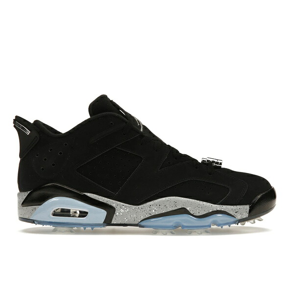 Jordan ジョーダン メンズ スニーカー  【Jordan 6 Retro Low Golf Chrome】  サイズ US_10(28.0cm) Black/Metallic Silver/Chrome/Wolf Grey