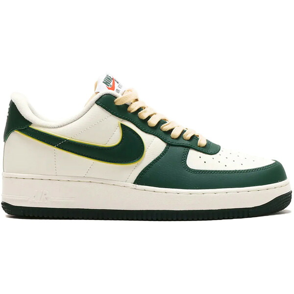 Nike ナイキ メンズ スニーカー  【Nike Air Force 1 Low 07 LV8 Noble Green Sail】  大きさ US_9(27.0糎) Sail/Noble Green-Opti Yellow-Picante Red