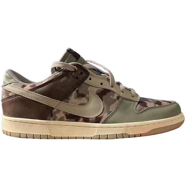 Nike ナイキ メンズ スニーカー 【Nike Dunk Low Premium Classic Olive Chino】 サイズ US_8(26.0cm) Classic Olive/Chino/Light Chocolate/Sail｜asty