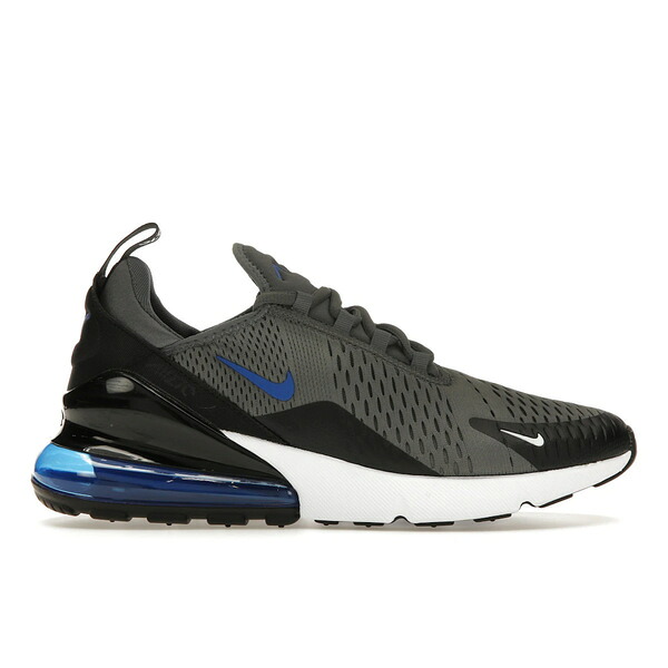 Nike ナイキ メンズ スニーカー  【Nike Air Max 270 Iron Grey Game Royal】  大きさ US_9.5(27.5糎) Iron Grey/Black/White/Game Royal