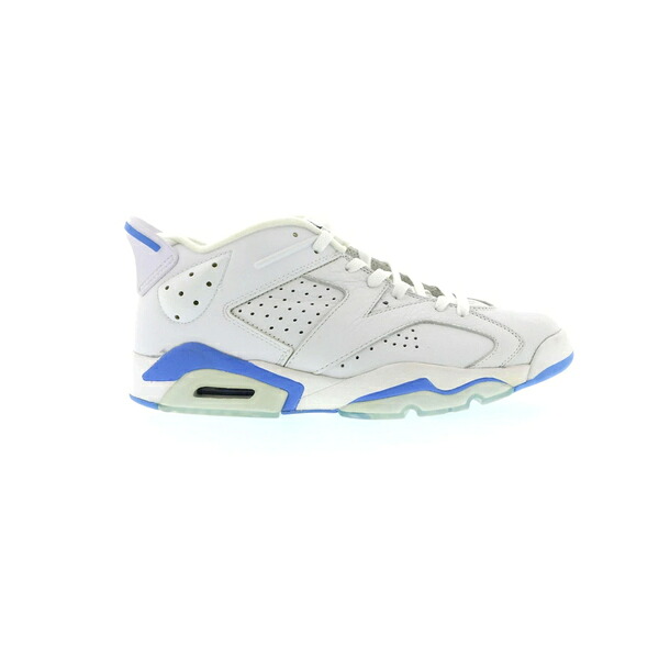 Jordan ジョーダン メンズ スニーカー 【Jordan 6 Retro Low University Blue】 サイズ US_12.5(30.5cm) White/University Blue｜asty