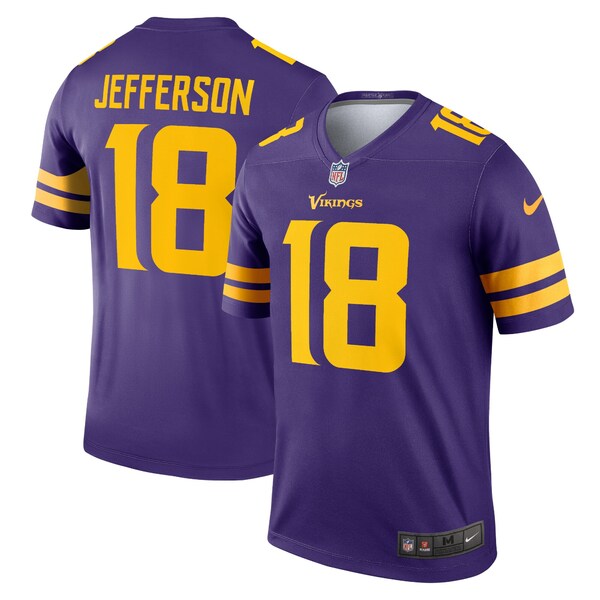 お取り寄せ】 ナイキ メンズ ユニフォーム トップス Justin Jefferson Minnesota Vikings Nike  Alternate Legend Jersey Purple www.q8india.com