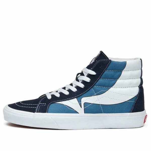 Vans バンズ メンズ スニーカー 【Vans SK8-HI Reissue \u0027Warp - Parisian Night Navy\u0027 VN0A4U3D21Q】  大きさ US_5.5(23.5糎)