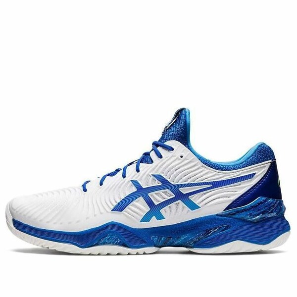 ASICS アシックス メンズ スニーカー 【ASICS Court FF 2 Novak 'White Tuna Blue' 1041A343-960】 サイズ US_7.5(25.5cm)｜asty
