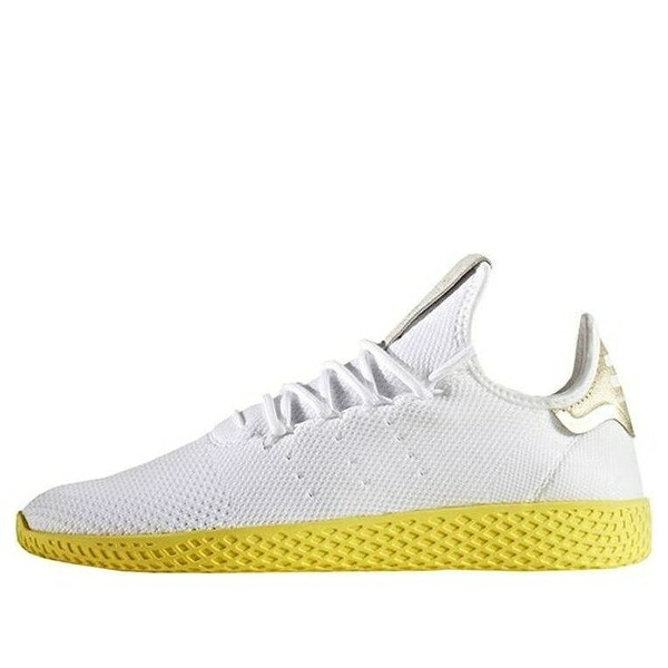 adidas アディダス メンズ スニーカー 【adidas x Pharrell Tennis Hu \u0027Yellow\u0027 BY2674】  大いさ US_12(30.0珊) スニーカー-靴-メンズ靴