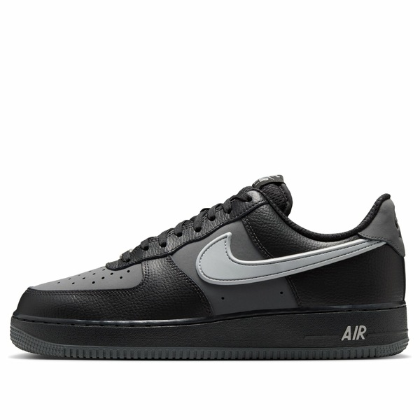 Nike ナイキ メンズ スニーカー 空軍 【Nike Air Force 1 \u002707 LV8 \u0027Black Light Smoke Grey\u0027 IR1475-010】  大いさ US_12(30.0糎) 靴-スニーカー-メンズ靴