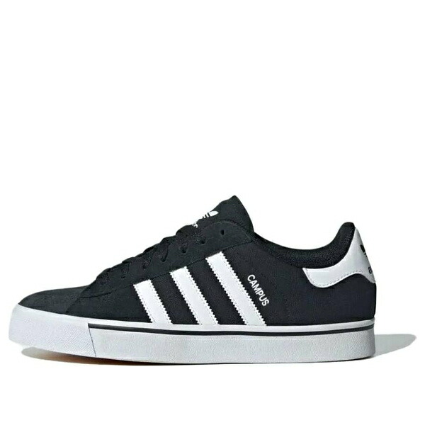 adidas アディダス メンズ スニーカー 【adidas Originals Campus Vulc \u0027Black White\u0027 ID1372】  大きさ US_9.5(27.5糎)