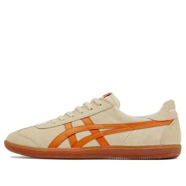 Onitsuka Tiger オニツカタイガー メンズ スニーカー 【Onitsuka Tiger Tokuten 'Cream Orange Gum' 1183A907-750】 サイズ US_7.5(25.5cm)|asty