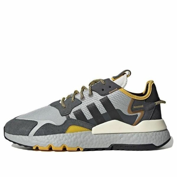 adidas アディダス メンズ スニーカー 【adidas originals Nite Jogger \u0027Cream Grey Black Yellow\u0027 GY0019】  大いさ US_11(29.0糎) スニーカー-メンズ靴-靴