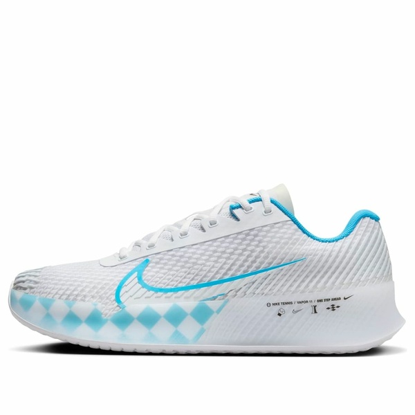 Nike ナイキ メンズ スニーカー 【Nike Court Vapor 11 Carlos Alcaraz PE \u0027White Baltic Blue\u0027 HQ1654-100】  大いさ US_8(26.0珊) スニーカー-靴-メンズ靴