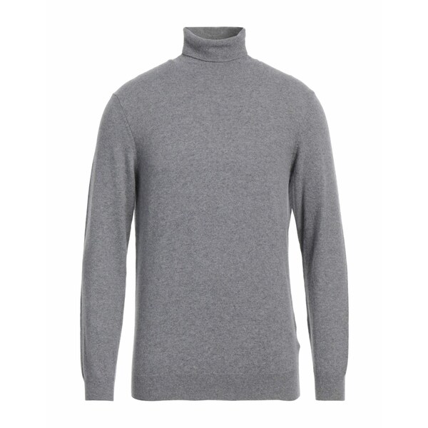 【貨物輸送無料】 ヘリテージ メンズ 編み物\u0026プルオーバー アウター Turtlenecks Grey