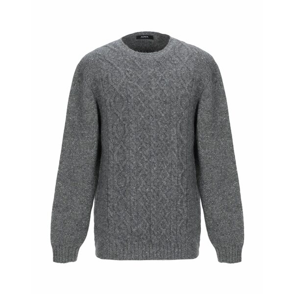 【送料無料】 アルファス テューディオ メンズ ニット&セーター アウター Sweaters Grey