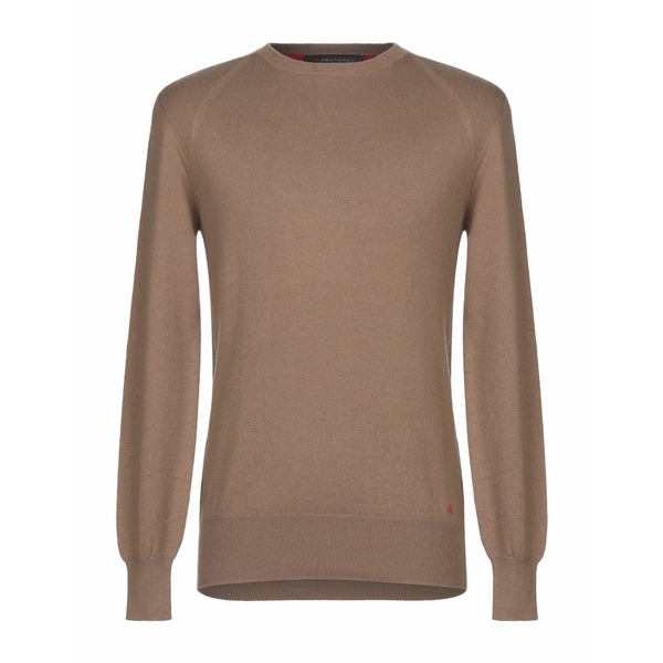 【送料無料】 ピューテリー メンズ ニット&セーター アウター Sweaters Beige