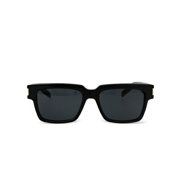 サンローラン アイウェア メンズ サングラス・アイウェア 添え物 Square-frame sunglasses Black