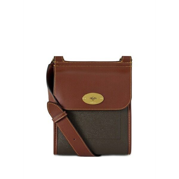 マル木ノ実 メンズ ショルダーバッグ 御徒面子 Antony messenger bag Brown
