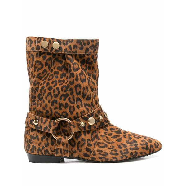 イザ呼びりん マラン レディース ブーツ シューズ Stania boots Brown
