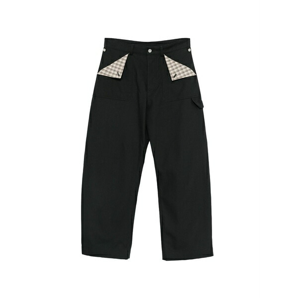 ナヌーシュカ メンズ 心地よいズボン下 ボトムス Estevon trousers Black