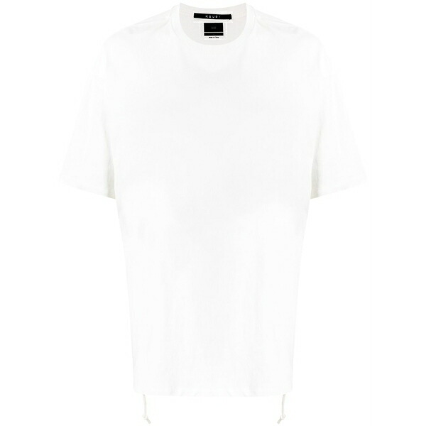 スビ メンズ ティーシャツ トップス Biggie oversized-fit t-shirt White