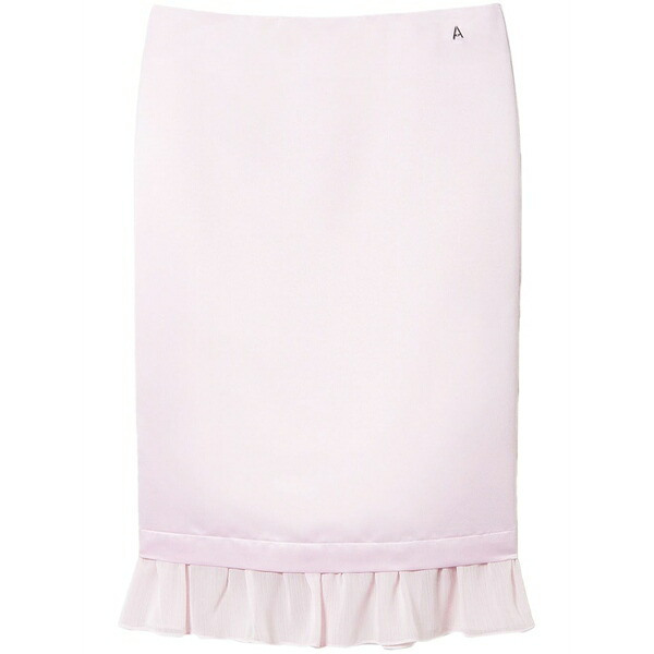 ツイン書き割り レディース スコート ボトムス Duchesse MIDI skirt Pink