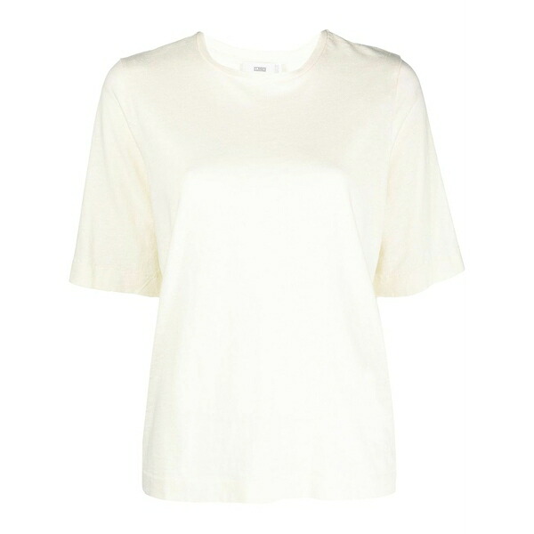 クローズド レディース プルオーバー トップス Short-sleeve cotton t-shirt Yellow
