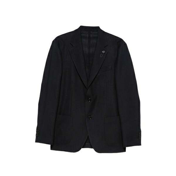 ラルディーニ メンズ 上衣＆上衣 アウター Patch-pocket blazer Blue