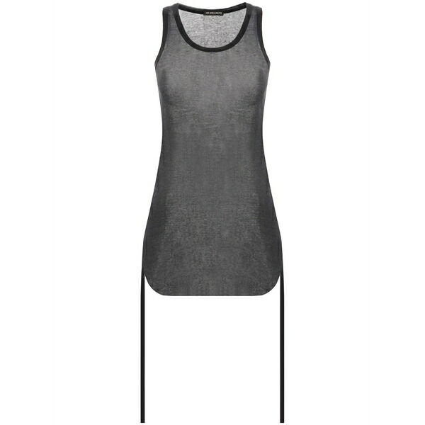 アン ドゥムルメステール レディース カットソー トップス Mara tank top Black