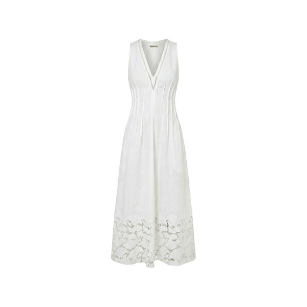 ニコラスカークウッド レディース 衣装 トップス Stina broderie-trim sleeveless MIDI dress White