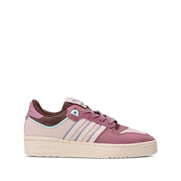 アディダス レディース スニーカー シューズ Rivalry logo-patch sneakers Pink|asty