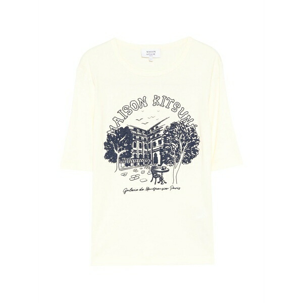 棲み家 狐狸 レディース プルオーバー トップス Galerie de montpensier t-shirt Yellow