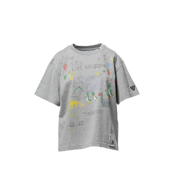 ミハラヤスヒロ レディース ティーシャツ トップス Doodle-print t-shirt Grey