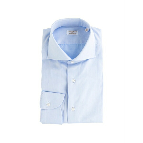 ボリエッロ メンズ シャツ トップス Marechiaro spread-collar shirt Blue｜asty 35,620円